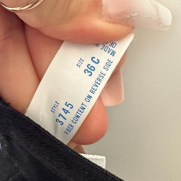 Valentino Intimo black lace vintage shape wear - Picture 3 of 6